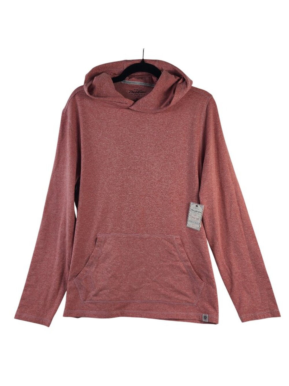 NEW Flag & Anthem Men's Red Hooded Pullover Sweatshirt Sz M